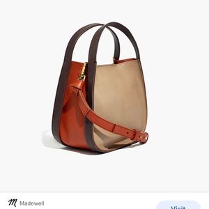 The Sydney Crossbody by Madewell 3 tone leather